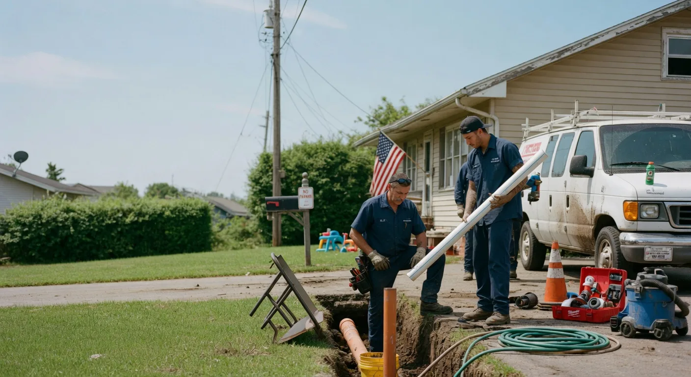Sewer Line Inspection in New Paris, OH